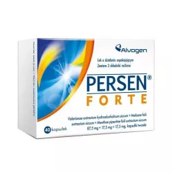 Persen forte x 40 kapsułek Zioła NA ALVOGEN MALTA OPERATIONS
