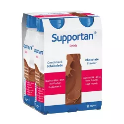 Supportan Drink o smaku czekoladowym 4 x 200 ml specjalistyczne FRESENIUS KABI POLSKA SP. Z O.O.