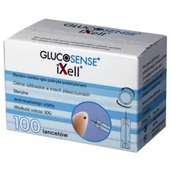Lancety Glucosense iXell 100 lancetów Inne GENEXO SP. Z O.O.