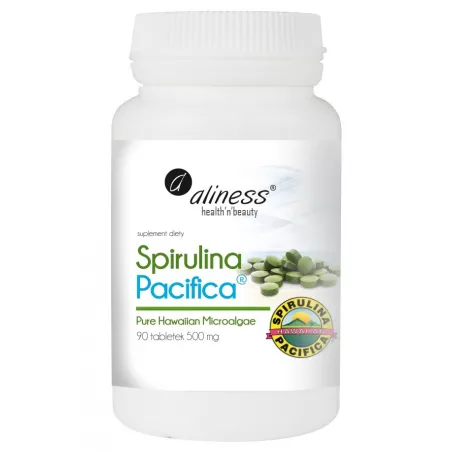 Aliness Spirulina Pacyfica® 500 mg 90 tabletek inne produkty Aliness
