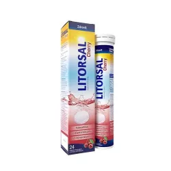 Zdrovit litorsal Cherry x 24 tabletki musujące potas NATUR PRODUKT PHARMA SP. Z O.O.