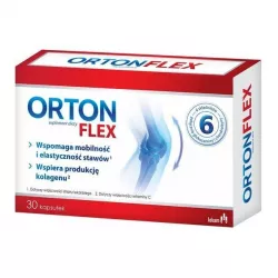 Orton Flex kapsułki x 60 kapsułek wzmocnienie PRZEDSIĘBIORSTWO FARMACEUTYCZNE LEK-AM SP. Z O.O.