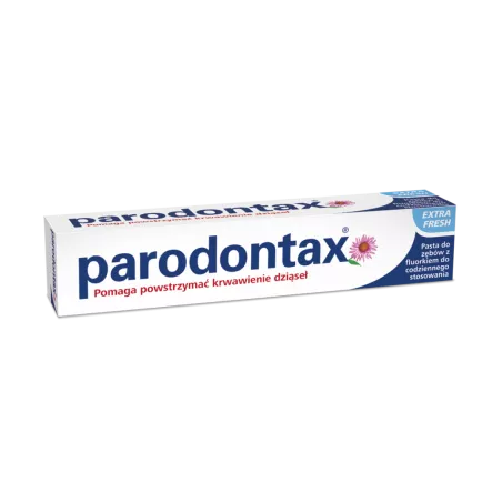 Parodontax extra fresh x 75 ml szczoteczki nici i pasty do zębów GLAXOSMITHKLINE CONSUMER HEALTHCARE SP. Z O.O.