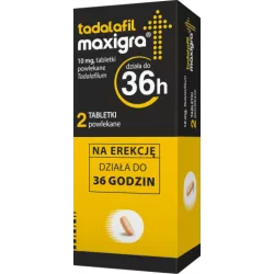 Tadalafil Maxigra 10 mg x 2 tabletki powlekane Potencja⁸³ ZAKŁADY FARMACEUTYCZNE POLPHARMA S.A.