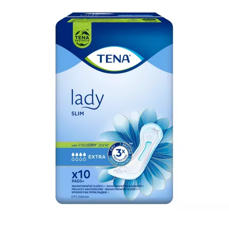 TENA Lady Slim Extra 10 sztuk podpaski tampony kubki menstr. ESSITY POLAND SP. Z O.O.