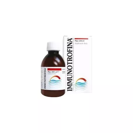 Immunotrofina płyn x 200 ml naturalne preparaty na odporność VITAMED