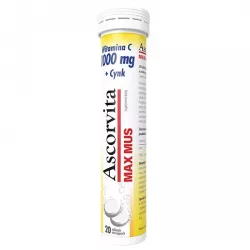 Ascorvita Max Mus x 20 tabletek musujących witamina C NP PHARMA SP. Z O.O.