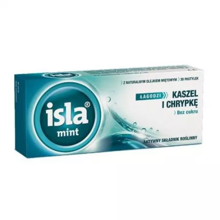 Isla-mint 0.1g x 30 pastylek leki na ból gardła i chrypkę INTRA SP. Z O.O.