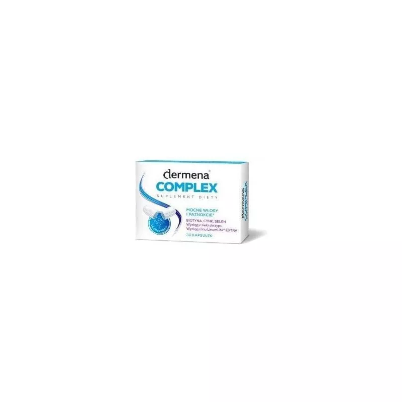 PHARMENA S.A. Dermena Complex włosy/skóra/paznokcie x 60 kapsułek — Inhaltsstoffe i ocena