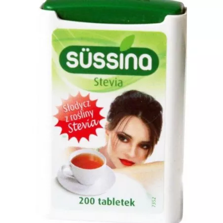 Sussina Stevia słodzik 200 tabletek słodziki LANGSTEINER SP. Z O.O.