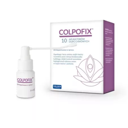 Colpofix żel dopochwowy spray x 20 ml probiotyki ginekologiczne SOLINEA SP. Z O.O. SP.K.