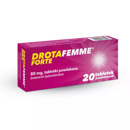 Drotafemme Forte 80mg x 20 tabletek tabletki przeciwbólowe SUN-FARM SP. Z O.O.