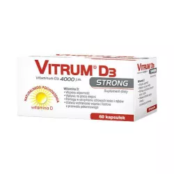 Vitrum D3 Strong 4000 jm x 60 kapsułek witamina D Orifarm Healthcare