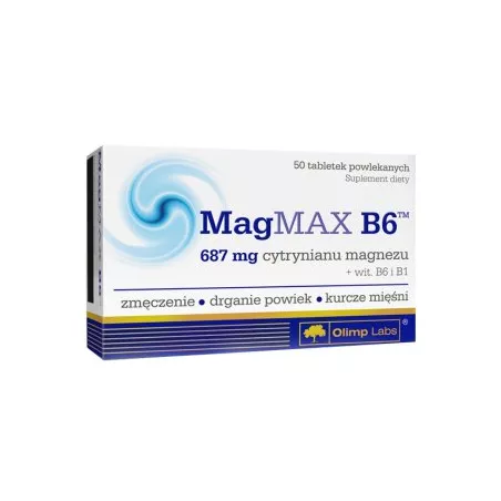 Olimp MagMAX B6 x 50 tabletek magnez OLIMP LABORATORIES