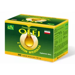Gal Olej z Nasion Wiesiołka 700mg x 300 kapsułek naturalne preparaty na odporność SPEC.PRZED.ROL.-PROD. GAL S.C.