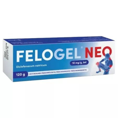 Felogel NEO żel 0,01 g/g x 120 g maści żele i plastry SOPHARMA WARSZAWA SP. Z O.O.