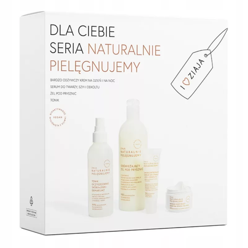 ZIAJA LTD. Z.P.L. SP. Z O.O. Ziaja Naturalnie pielęgnujemy x zestaw okolicznościowy — Inhaltsstoffe i ocena