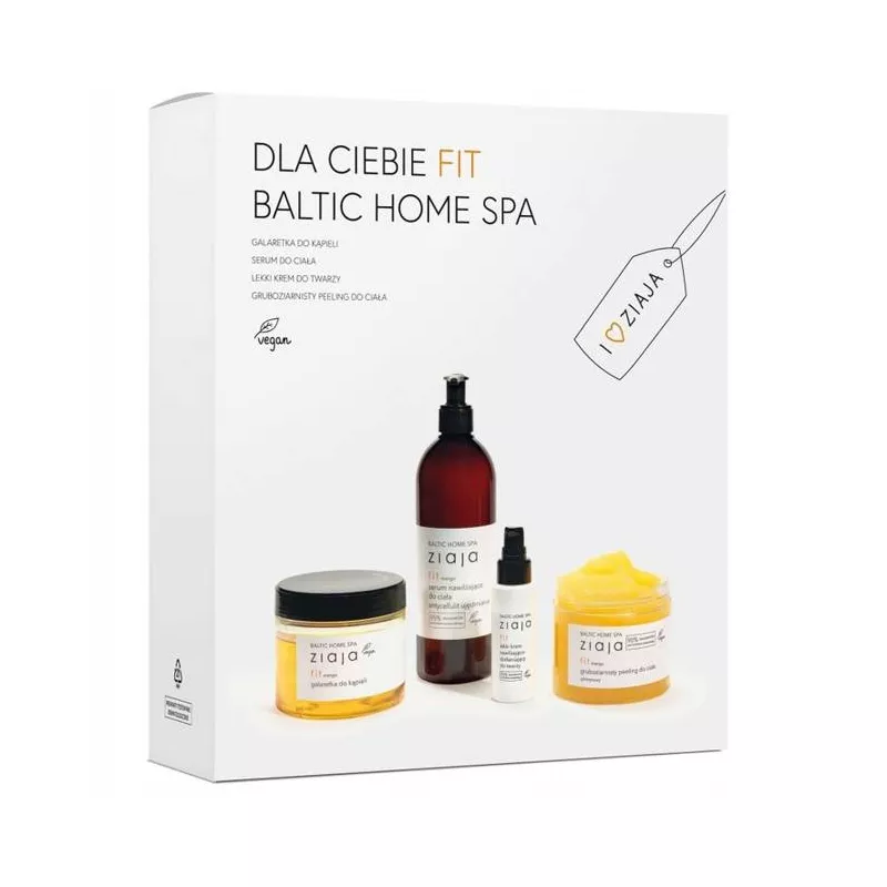 ZIAJA LTD. Z.P.L. SP. Z O.O. Ziaja Baltic Home Spa Fit x zestaw okolicznościowy — Inhaltsstoffe i ocena