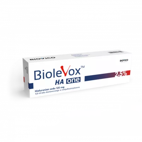 Biolevox HA ONE 2,5% żel dostawowy x 1 amp-strz a 4,8 ml stawy BIOVICO