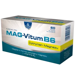 Mag-Vitum B6 x 60 kapsułek magnez OLEOFARM SP. Z O.O.
