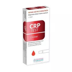 Hydrex Test CRP x 1 sztuka Inne HYDREX DIAGNOSTICS SP. Z O.O.SP.K.