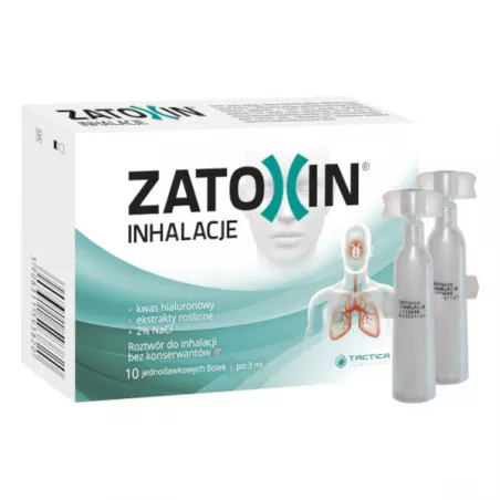 Zatoxin inhalacje roztwór do inhalacji x 10 fiolek leki na katar TACTICA PHARMACEUTICALS SP. Z O.O.