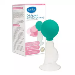 SANITY Odciągacz pokarmu x 1 sztuka laktatory i akcesoria ALBERT-POLSKA