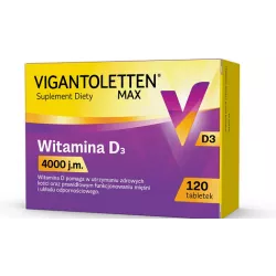 Vigantoletten Max 4000 j.m. 120 tabletek wit. D PROCTER & GAMBLE HEALTH POLAND SPÓŁKA Z O.O.