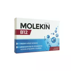 Molekin B12 x 60 tabl (dawka 100 mcg) Sprawny umysł N.P.ZDROVIT SP Z O.O.