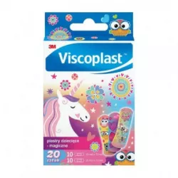 Plastry Viscoplast Dziecięce Magiczne 20 sztuk Opatrunki i art. higieniczne 3M POLAND SP. Z O.O.