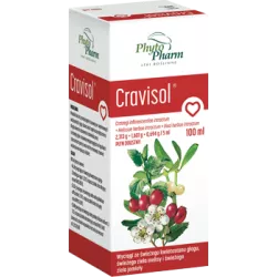 Cravisol płyn x 100 g Phytopharm na wzmocnienie krążenia PHYTOPHARM KLĘKA S.A.