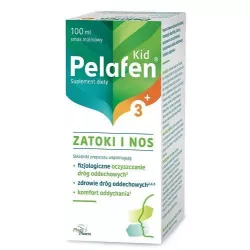 Pelafen Kid Zatoki i Nos płyn x 100 ml chore zatoki PHYTOPHARM KLĘKA S.A.