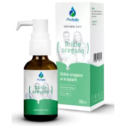 Avitale Oregano Dzikie 90% krople 30 ml ( data ważności 31.12.2024 ) witamina A Avitale