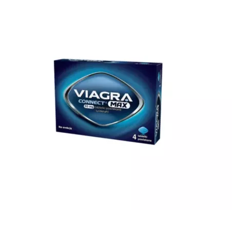 Viagra Connect Max 50 mg x 4 tabletki Potencja⁸³ upjohn eesv