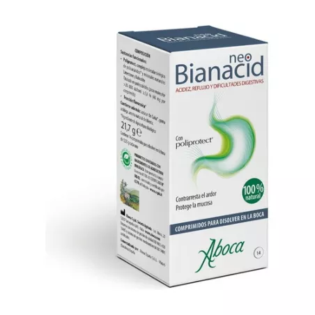 Aboca NeoBianacid 14 tabletek do ssania nadkwasota ABOCA POLSKA SP. Z O.O.