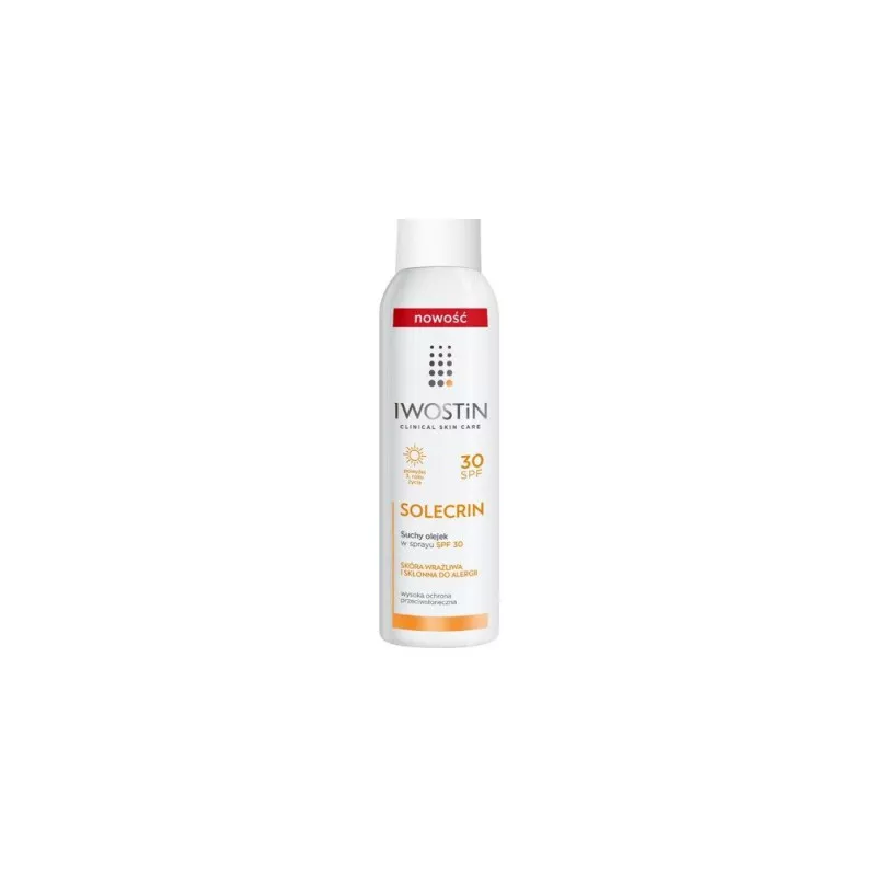 SANOFI AVENTIS SP. Z O.O. Iwostin Solecrin Suchy Olejek SPF30 150 ml — Składniki i ocena