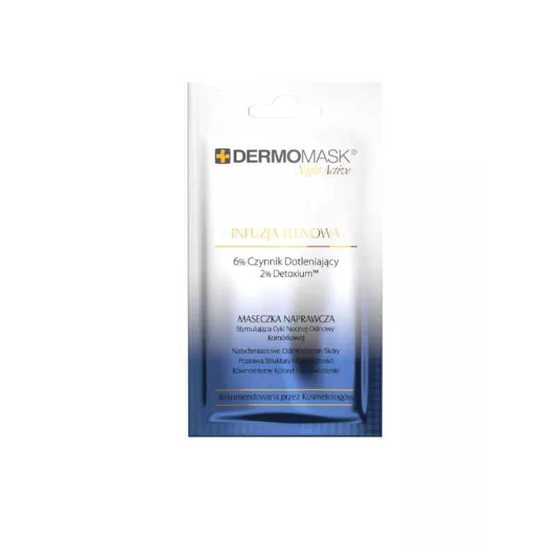 OCEANIC S.A. DERMOMASK Night activ INFUZJA TLENOWA  12 ml — Inhaltsstoffe i ocena