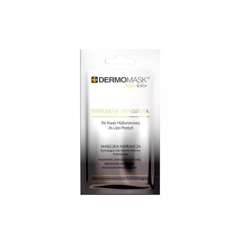 OCEANIC S.A. DERMOMASK Night activ WYPEŁNIENIE ZMARSZCZEK 12 ml — Inhaltsstoffe i ocena