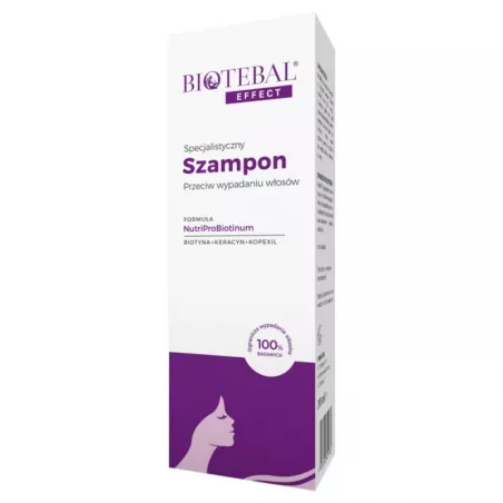 BIOTEBAL EFFECT Specjalistyczny szampon 200 ml do włosów ZAKŁADY FARMACEUTYCZNE POLPHARMA S.A.