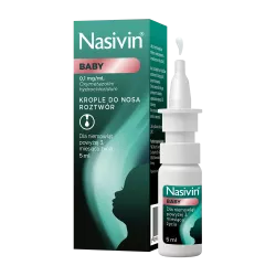 Nasivin BABY soft 0.01% z glicerolem do nosa x 5 ml leki na katar MERCK SP.Z O.O.