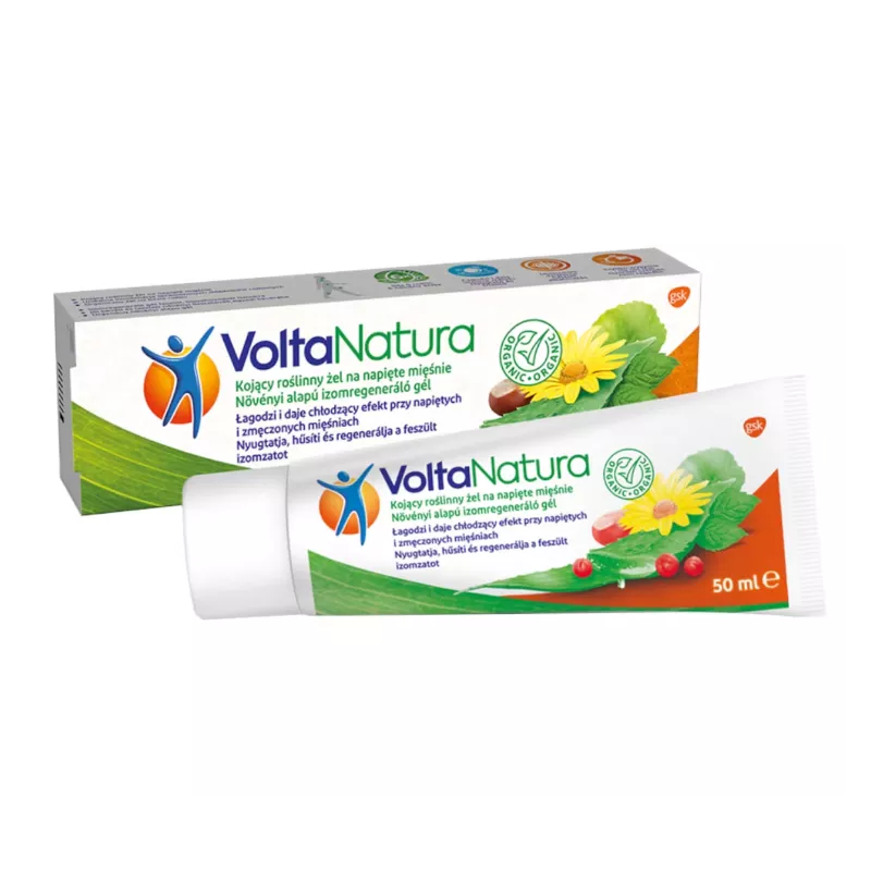 GLAXOSMITHKLINE CONSUMER HEALTHCARE SP. Z O.O. VoltaNatura Gel x 50 ml — Inhaltsstoffe i ocena