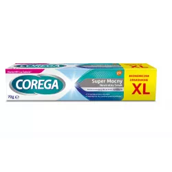 COREGA Super Mocny Neutralny XL x 70 g kremy akcesoria do protez GLAXOSMITHKLINE CONSUMER HEALTHCARE SP. Z O.O.