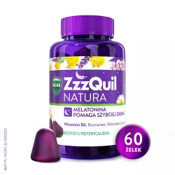 Zzzquil Natura żelki x 60 żelek Spokój i Sen PROCTER & GAMBLE HEALTH POLAND SPÓŁKA Z O.O.