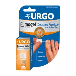 URGO Zniszczone Paznokcie opatrunek w płynie x 3,3 ml ( data ważności 31.12.2024 ) materiały opatrunkowe URGO SP.Z O.O.