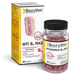 Biorythm Witamina B12 Max x 30 kapsułek