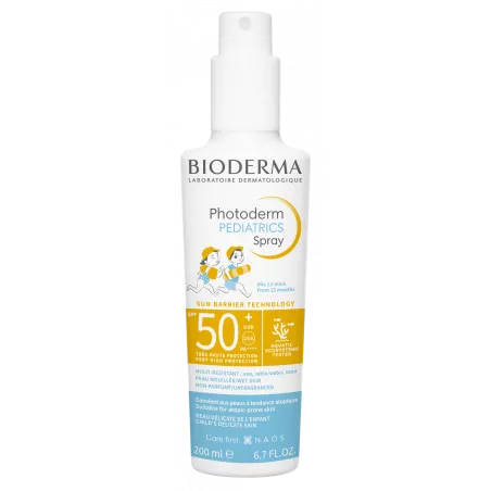 BIODERMA PHOTODERM PEDIATRICS Spray SPF50 x 200 ml preparaty z filtrem UV Bioderma