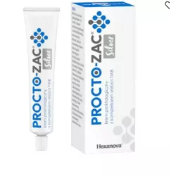 Procto-zac Silver Krem proktologiczny x 25 ml preparaty na hemoroidy HEXANOVA SP. Z O.O.
