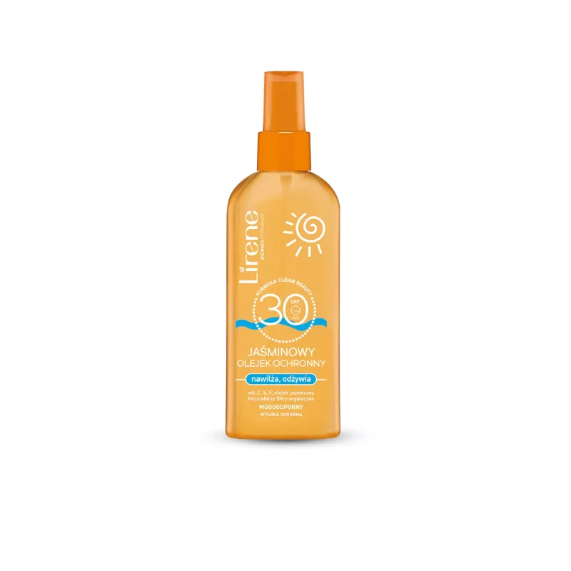 LIRENE LIRENE SUN Jaśminowy Olejek ochronnny SPF30 x 150 ml ( data ważności 30.04.2026 ) — Składniki i ocena