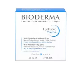 Bioderma Hydrabio Creme Krem nawilżający 50 ml do twarzy Bioderma