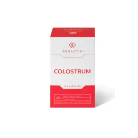 Colostrum Genactiv 200 mg x 120 kapsułek colostrum Genactiv